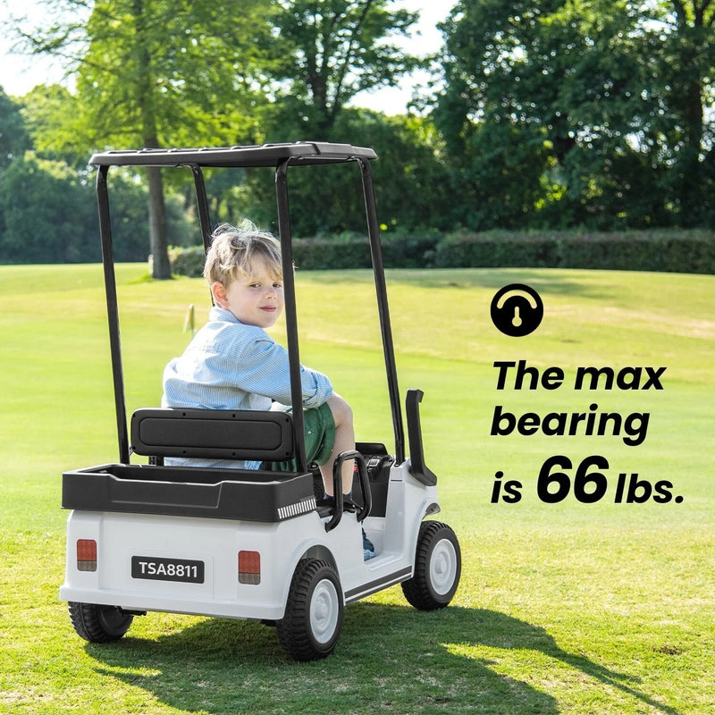 24V Electric Ride-On Golf Cart and Remote Control Truck with Ceiling Track System Magic Cars 2