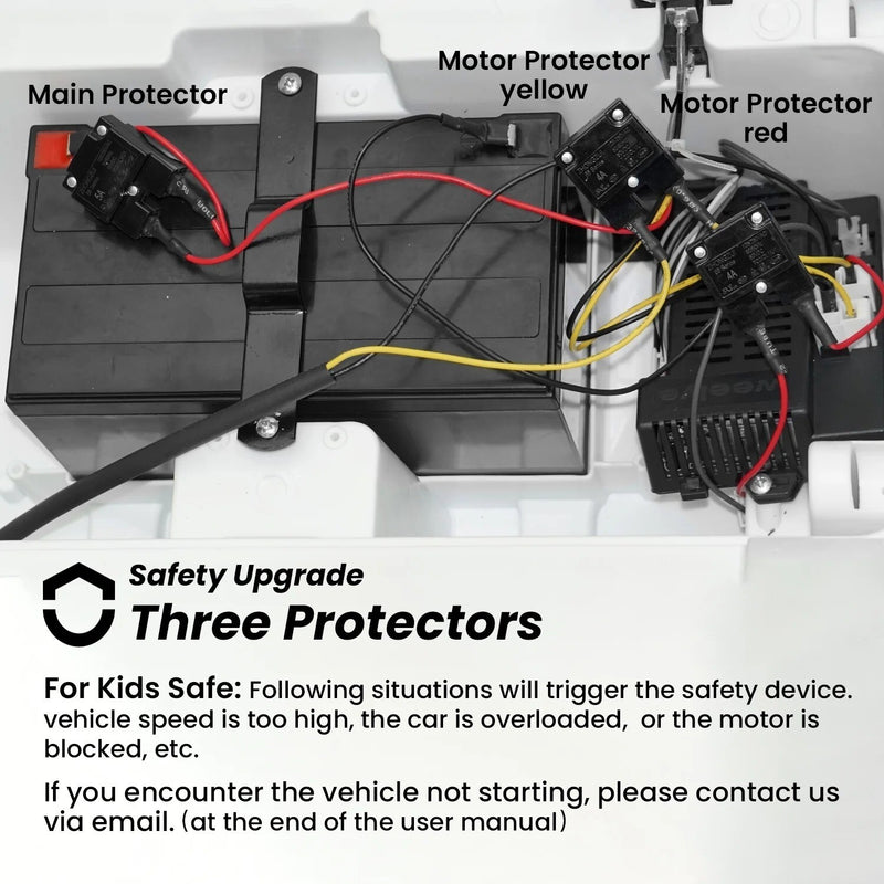 24V Electric Ride-On Golf Cart and Remote Control Truck with Ceiling Track System Magic Cars 5