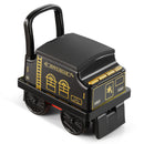 Ride-On Train Carriage with Songs, Stories, Storage, and Handle - Black/Blue Magic Cars 9
