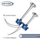 24V Electric Dual Train and Truck Horns Waterproof Loud Car Horns Magic Cars 5