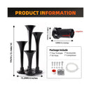 Train Horn Kit with Compressor – Ultra Loud Air Horn for Vehicles Magic Cars 2