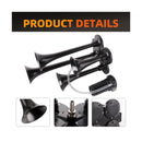 Train Horn Kit with Compressor – Ultra Loud Air Horn for Vehicles Magic Cars 3