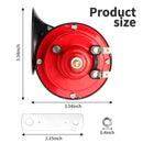 12V Waterproof Electric Snail Air Horn for Trucks 300dB Loud Train Sound Magic Cars 1