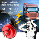 12V Waterproof Electric Snail Air Horn for Trucks 300dB Loud Train Sound Magic Cars 4