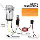 12V 150dB Loud Air Train Horn Kit for Trucks and Cars Magic Cars 6