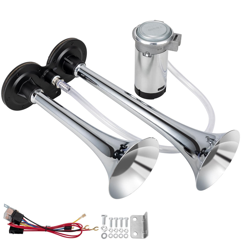 12V 150dB Loud Air Train Horn Kit for Trucks and Cars Magic Cars Variant 0