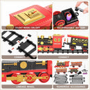 Toddler Train Set with Steam Engine, Cargo Car, and Extended Track for Ages 3-5 Magic Cars 3