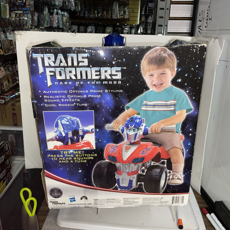 Optimus Prime Dark of the Moon ATV Ride-On Vehicle for Ages 3+ up to 44 lbs Magic Cars 3