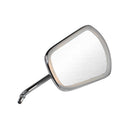 Trapezoid Legshield Mirror - Chrome Mod Style