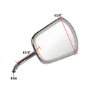 Trapezoid Legshield Mirror - Chrome Mod Style - image 3