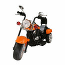Electric Ride-On Trike Motorcycle for Kids 3-4 Years Old - Orange Magic Cars 5