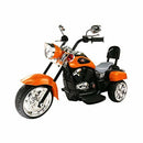 Electric Ride-On Trike Motorcycle for Kids 3-4 Years Old - Orange Magic Cars Variant 0
