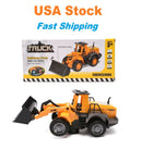 Battery Operated Bulldozer Truck with Light and Music Simulation Magic Cars 0