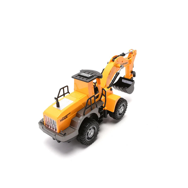 Battery Operated Bulldozer Truck with Light and Music Simulation Magic Cars 4
