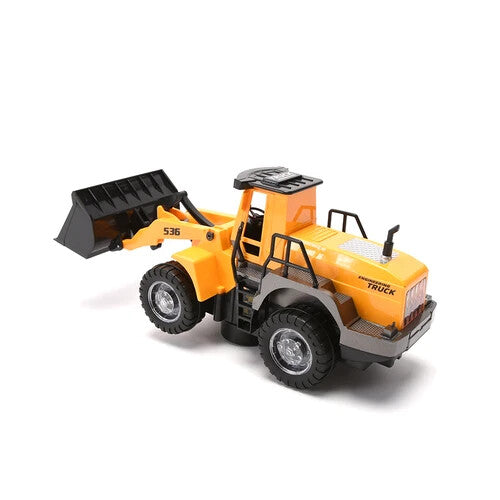 Battery Operated Bulldozer Truck with Light and Music Simulation Magic Cars 7