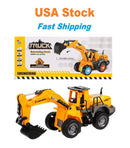 Battery Operated Excavator Truck with Light and Sound Simulation Magic Cars Variant 0