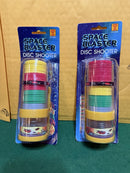 Dual Disc Shooter with Reloadable Cartridge Belt and 20 Foam Discs Magic Cars Variant 0