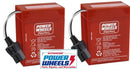 6-Volt Red Power Wheels with Two AA Batteries and OEM Warranty Magic Cars 0