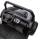 Two-Seater Kids Ride-On with Parental Remote Control, Rear Searchlight, and Bluetooth MP3 for Ages 3+ Magic Cars 15