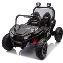 Two-Seater Kids Ride-On with Parental Remote Control, Rear Searchlight, and Bluetooth MP3 for Ages 3+ Magic Cars 5
