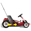 24-Volt Battery-Powered Outdoor Ride-On Go-Kart Toy for Ages 3-8 with Max Speed Magic Cars 8