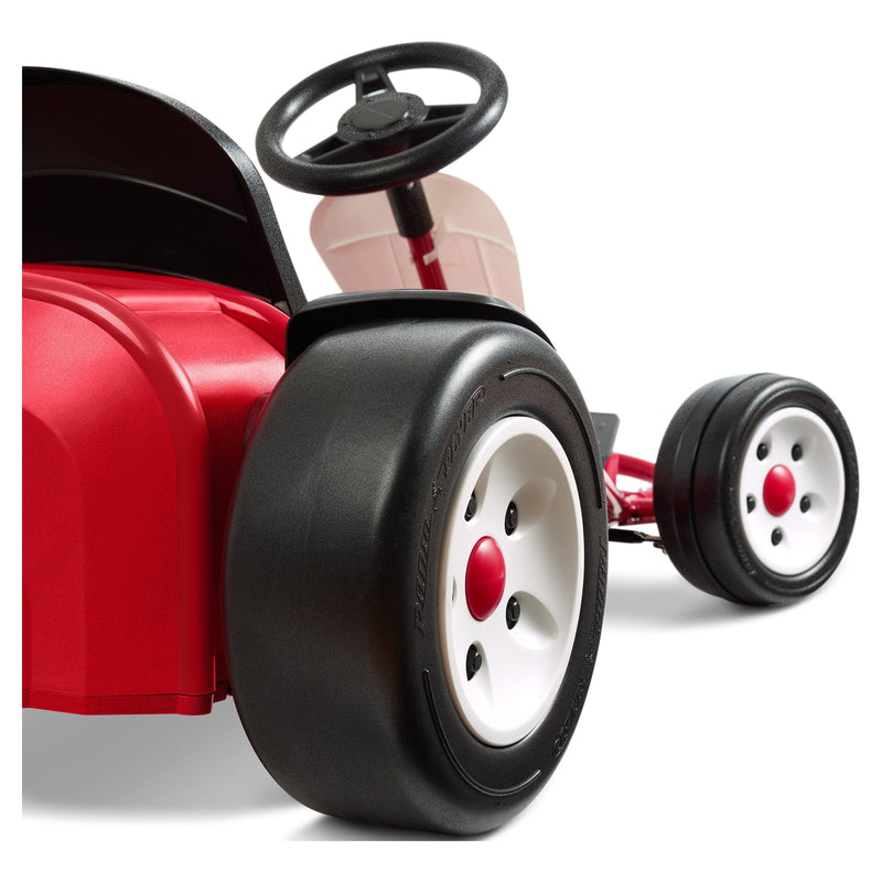 Go-Kart 24V Battery-Powered Ride-On Toy for Kids Ages 3-8 with 8mph Max Speed Magic Cars 9