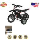 Stability Training Wheels for Razor MX125 and MX350 Electric Motorcycles Magic Cars Variant 0
