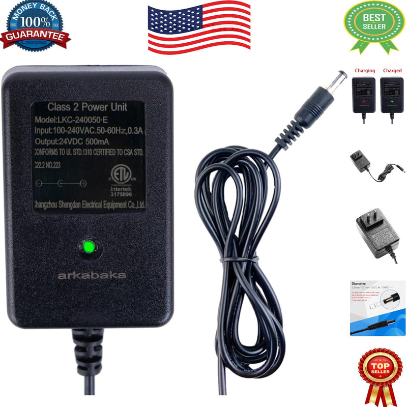 Compact 24-Volt Charger with Built-In Safety for Ride-On Cars Magic Cars Variant 0