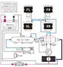 Quiet Air Compressor 300 PSI 1/4 NPT Super Silent 69dB for Truck, Car, and Train Use Magic Cars 4