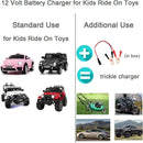 12V 1000mA Charger for Children's Electric Ride-On Toys - Quick Charge Magic Cars 3