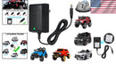 12V Battery Charger for Kids' Electric Ride-On Toys with LED Display Magic Cars 1