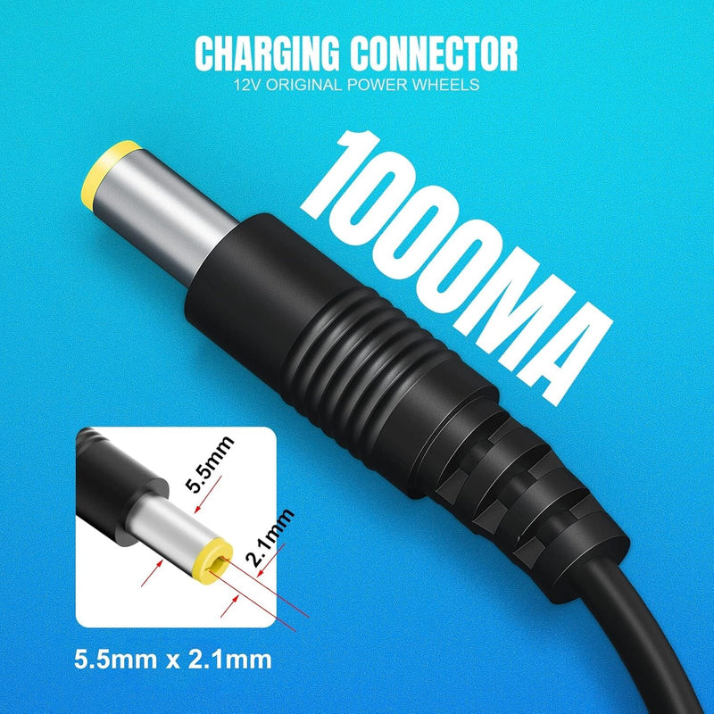 12V Universal Charger for Kids’ Electric Cars with Overcharge Protection Magic Cars 4