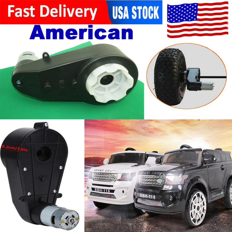 Universal 30000 RPM High Speed Power Drive Motor Gearbox for Kids Ride-On Car Magic Cars Variant 0