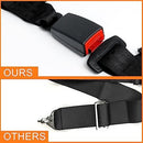 4-Point Safety Harness Set in Black for Go Kart, UTV, and ATV Racing Magic Cars 8