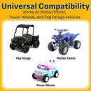 Universal Battery Maintainer for Ride-On Toys with Quick Connect and LED Status Indicator Magic Cars 5