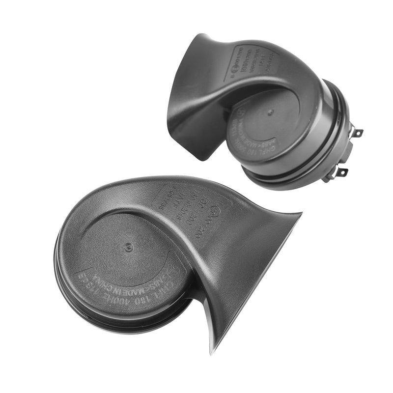 Universal Car Horn Upgrade Kit 12V Dual Tone High Low Snail Horn Loud Waterproof Magic Cars 6
