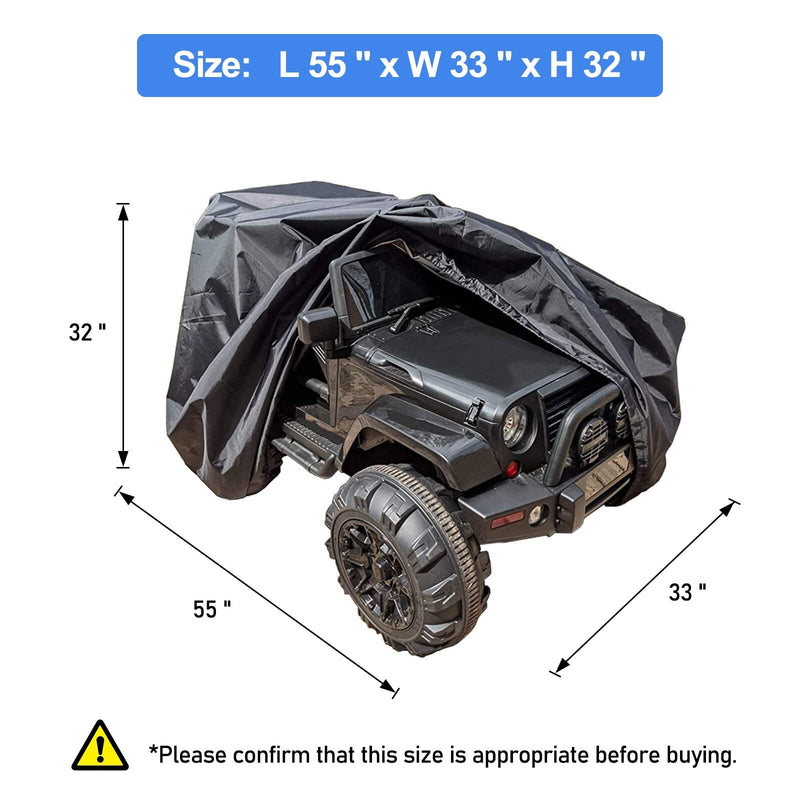 Large Universal Cover for Kids Ride-On Electric Jeep Toy Car and Truck Vehicle Magic Cars 6