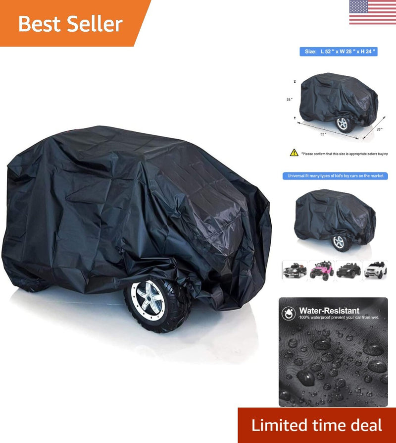 Universal Fit Ride-On Toy Car Cover Water Resistant Tear-Proof Easy to Clean Magic Cars Variant 0