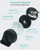 Universal 12V Compact Car Horn Kit with Loud Double Pitch and Deep Bass Sound Magic Cars 2