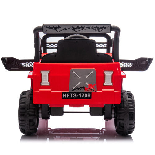 12V Kids Electric Ride-On Car with Power Wheels and LED Lights Magic Cars 12