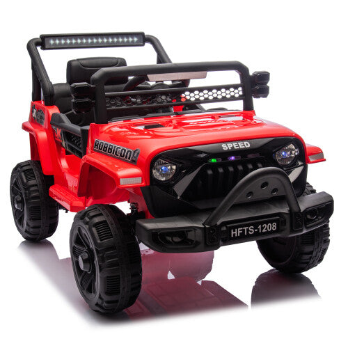 12V Kids Electric Ride-On Car with Power Wheels and LED Lights Magic Cars 2