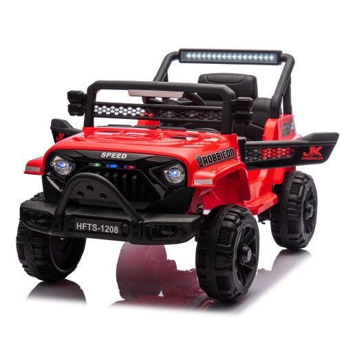 12V Kids Electric Ride-On Car with Power Wheels and LED Lights Magic Cars 5