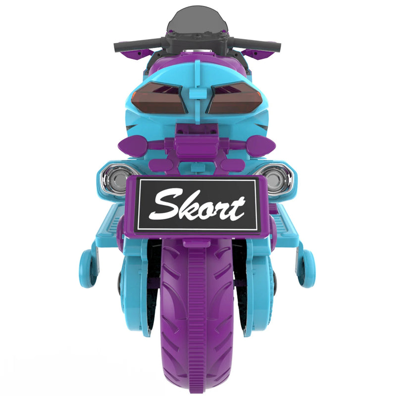 12V Electric Kids Ride-On Dirt Bike with Training Wheels in Mixed Colors Magic Cars 4