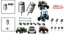 Kids Ride-On Car 2-Piece Set with 24V High-Speed RS555 Motor Drive Magic Cars 1