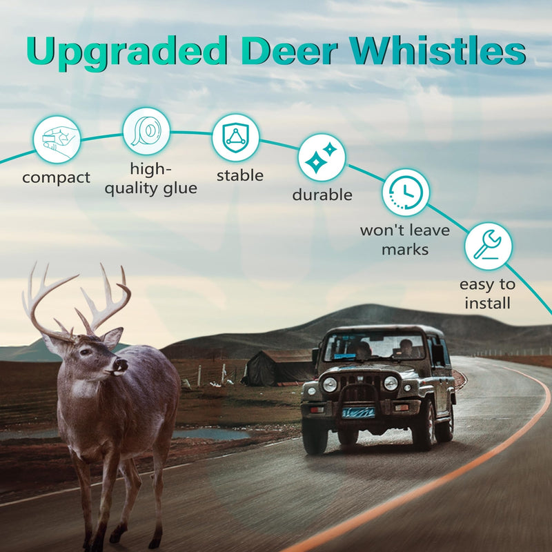 Upgraded Deer Whistle Car Horn for Vehicle Safety and Wildlife Protection Magic Cars 1