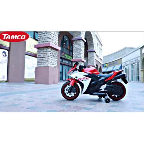 2024 Kids 12V Electric Ride-On Dirt Bike with Training Wheels for Children Magic Cars 27