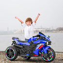 12V Electric Kids Ride-On Dirt Bike with 3 Wheels and Built-In Music Magic Cars 13