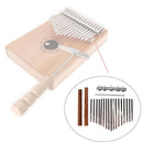 17-Key Thumb Piano Kalimba Set with Tuning Hammer, Keys, Screws, and Metal Bar Magic Cars 1