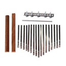 17-Key Thumb Piano Kalimba Set with Tuning Hammer, Keys, Screws, and Metal Bar Magic Cars 3