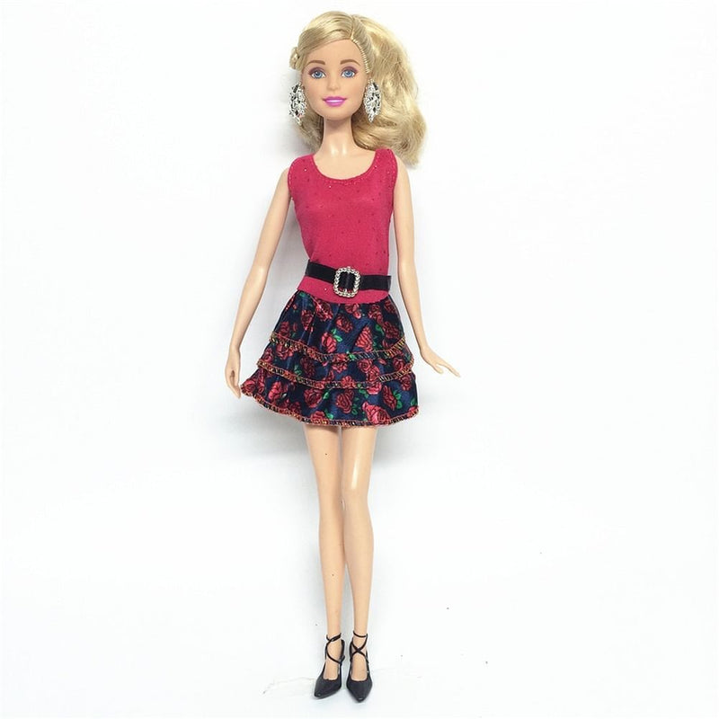 Handmade Casual and Elegant Dress Set for 11" Bobbi Doll – 3 or 5 Pieces Magic Cars 11